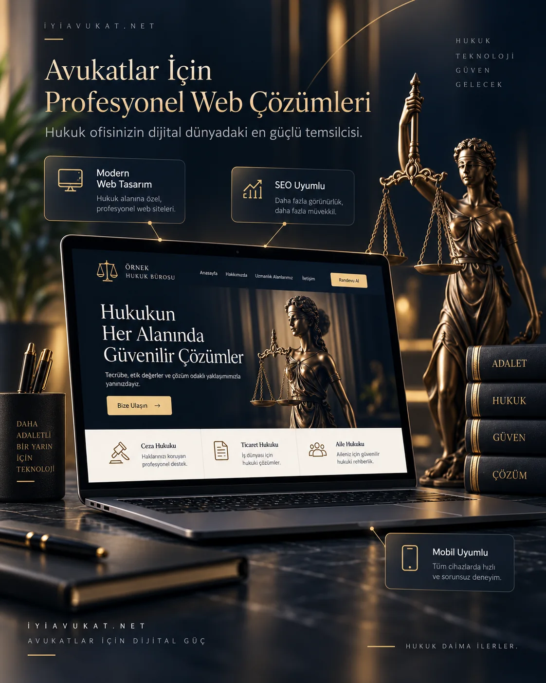 İyiAvukat.net - avukatlar ve hukuk büroları için profesyonel web çözümleri